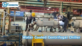 वाटर कूल्ड सेंट्रीफ्यूगल चिलर प्रिसिजन पाइपिंग वेल्डिंग और असेंबली प्रक्रिया
